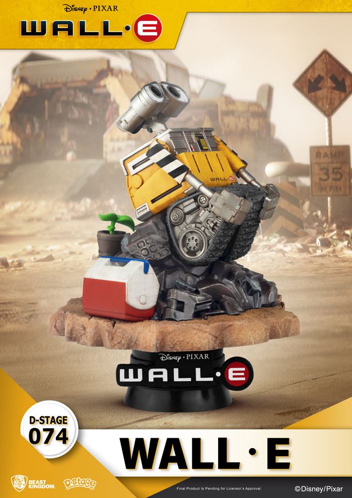 Wall-E D-Stage PVC Diorama Wall-E 14 cm - Damaged packaging