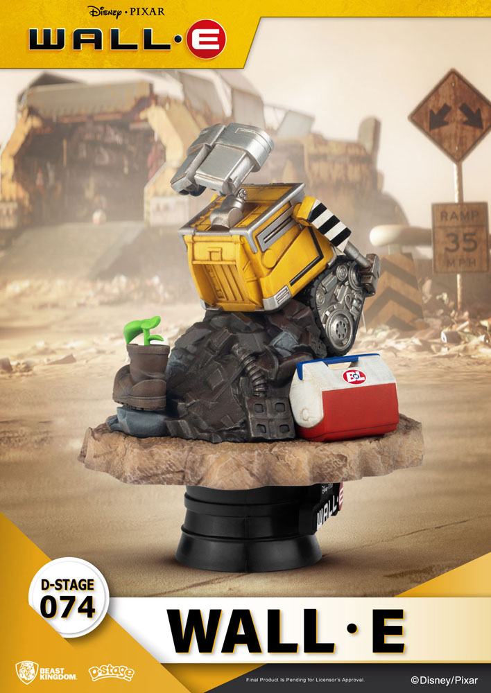 Wall-E D-Stage PVC Diorama Wall-E 14 cm - Damaged packaging