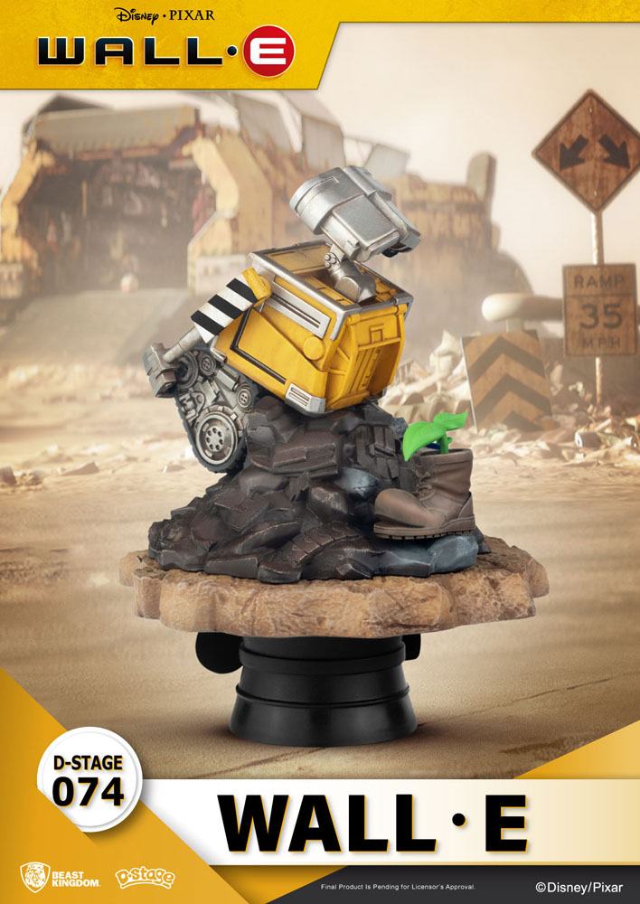 Wall-E D-Stage PVC Diorama Wall-E 14 cm - Damaged packaging