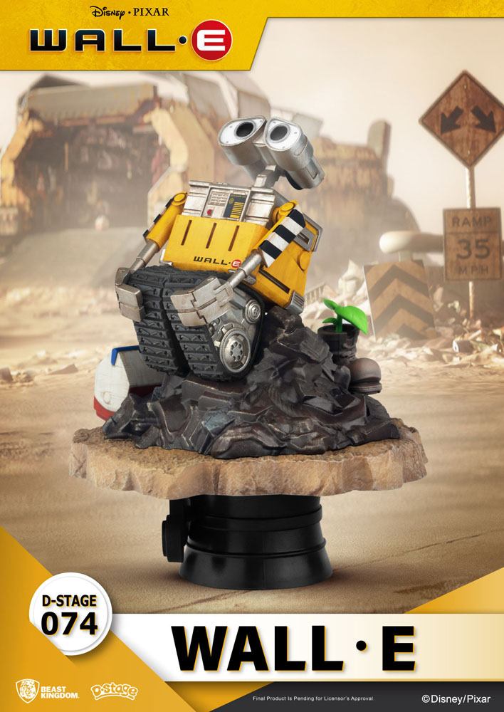 Wall-E D-Stage PVC Diorama Wall-E 14 cm - Damaged packaging