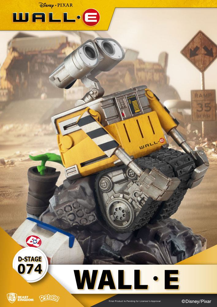 Wall-E D-Stage PVC Diorama Wall-E 14 cm - Damaged packaging