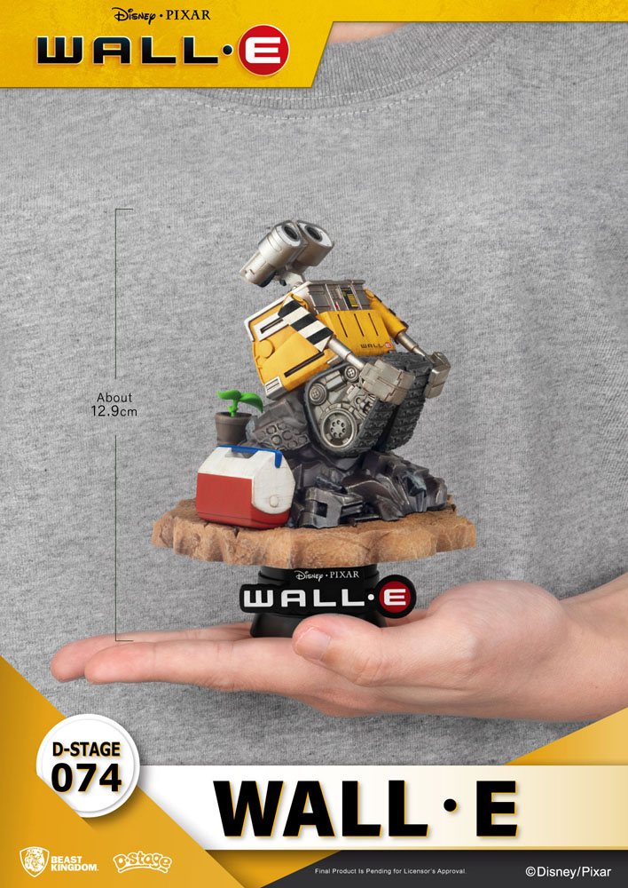 Wall-E D-Stage PVC Diorama Wall-E 14 cm - Damaged packaging