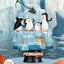 Penguins of Madagascar D-Stage PVC Diorama Skipper, Kowalski, Private & Rico 14 cm