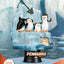 Penguins of Madagascar D-Stage PVC Diorama Skipper, Kowalski, Private & Rico 14 cm