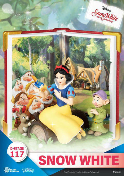 Disney Book Series D-Stage PVC Diorama Snow White 13 cm