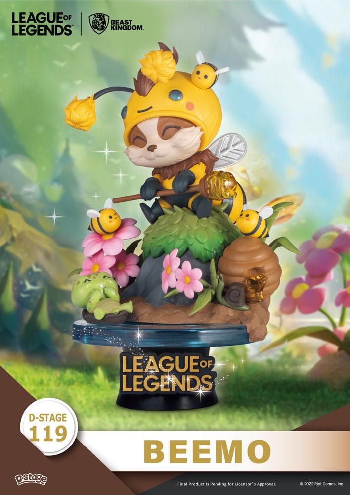 League of Legends D-Stage PVC Diorama Set Beemo & BZZZiggs 15 cm