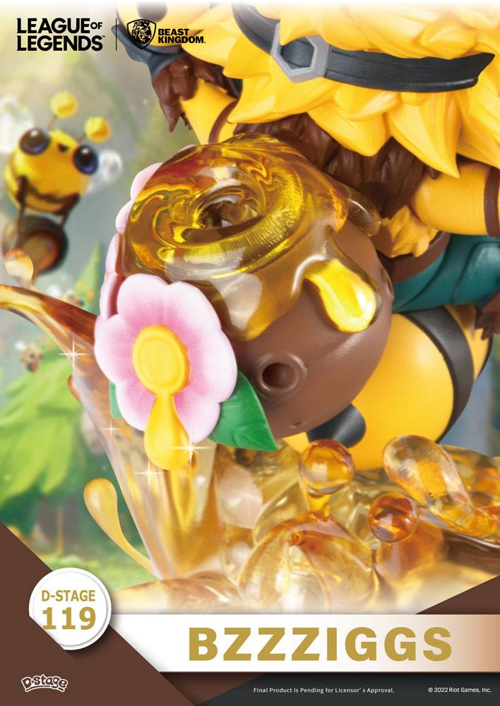 League of Legends D-Stage PVC Diorama Set Beemo & BZZZiggs 15 cm