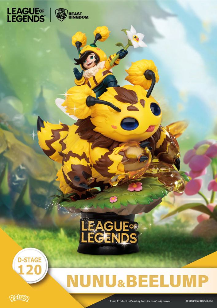 League of Legends D-Stage PVC Diorama Set Nunu & Beelump & Heimerstinger 16 cm