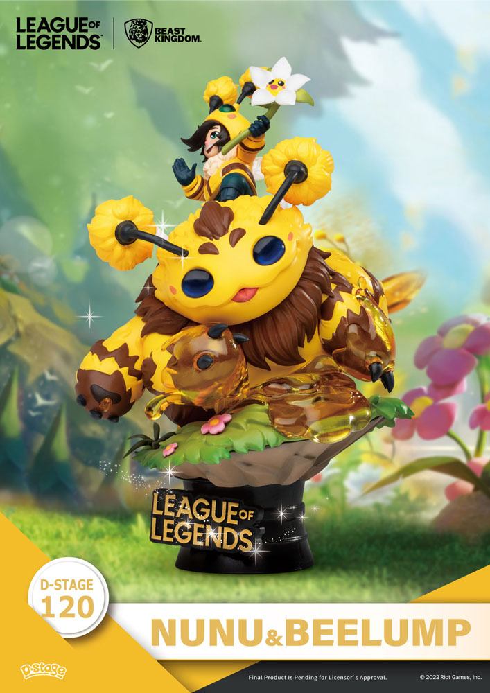 League of Legends D-Stage PVC Diorama Set Nunu & Beelump & Heimerstinger 16 cm