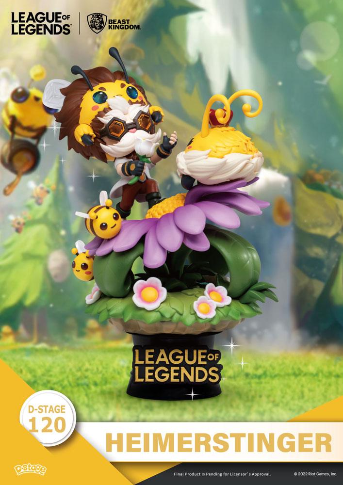 League of Legends D-Stage PVC Diorama Set Nunu & Beelump & Heimerstinger 16 cm