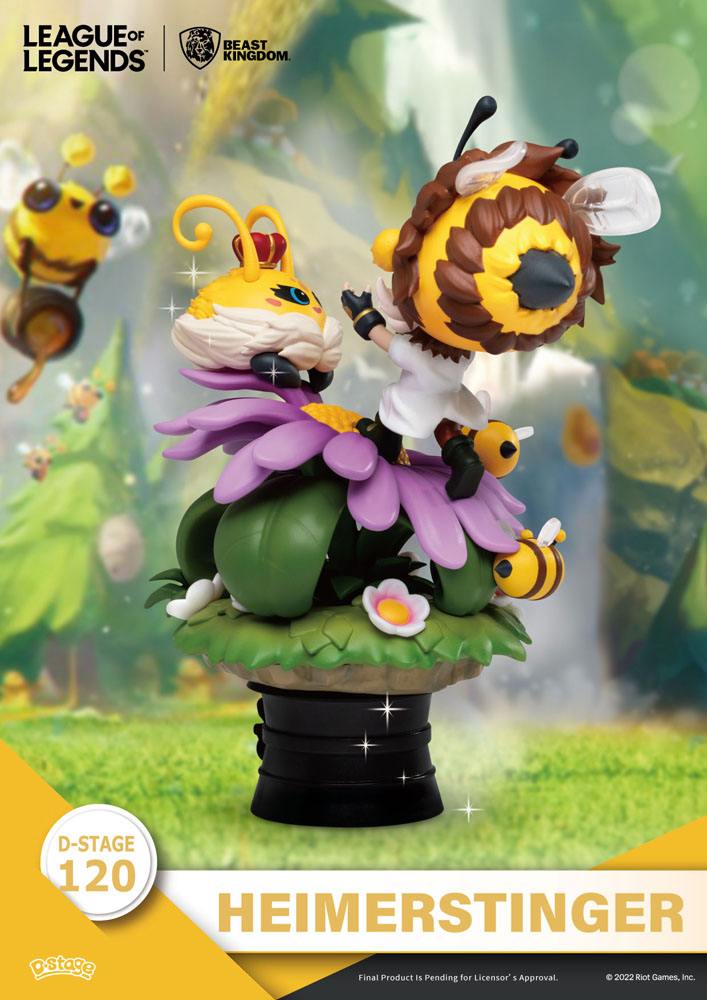 League of Legends D-Stage PVC Diorama Set Nunu & Beelump & Heimerstinger 16 cm