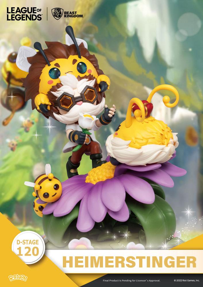 League of Legends D-Stage PVC Diorama Set Nunu & Beelump & Heimerstinger 16 cm