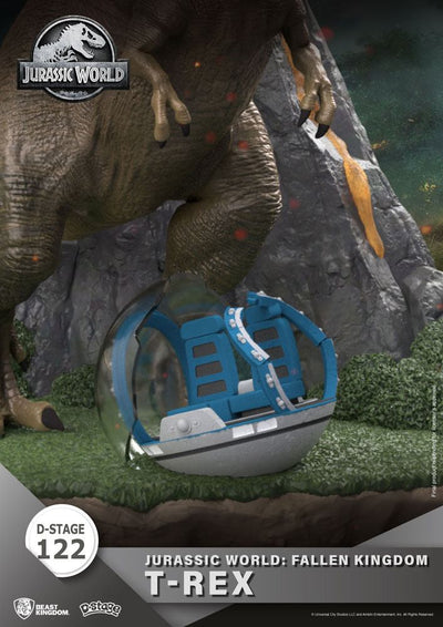 Jurassic World: Fallen Kingdom D-Stage PVC Diorama T-Rex 13 cm reproduction