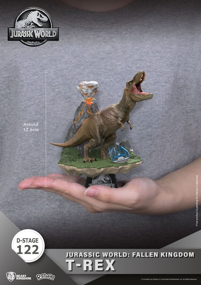 Jurassic World: Fallen Kingdom D-Stage PVC Diorama T-Rex 13 cm