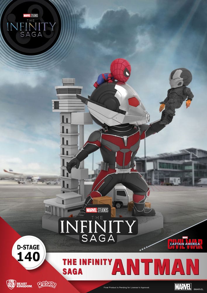 The Infinity Saga D-Stage PVC Diorama Antman 14 cm