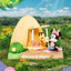 Disney D-Stage Campsite Series PVC Diorama Mini & Pluto Special Edition 10 cm