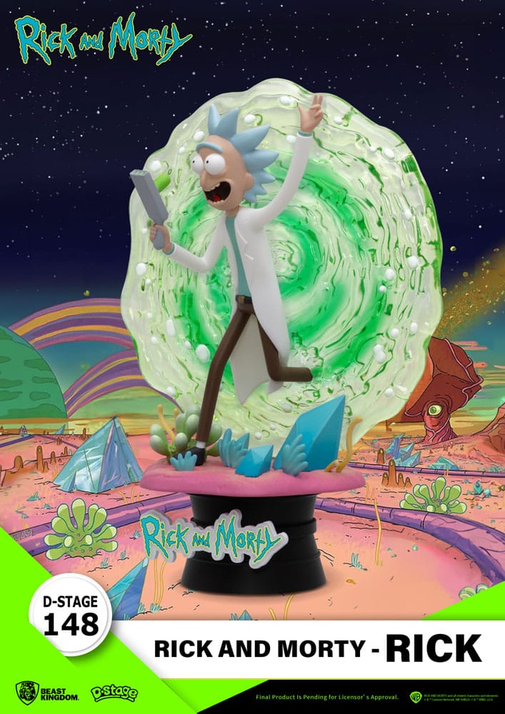 Rick & Morty D-Stage PVC Diorama Rick 14 cm