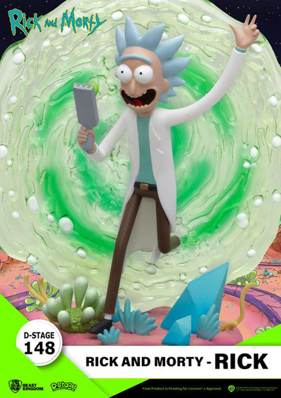 Rick & Morty D-Stage PVC Diorama Rick 14 cm