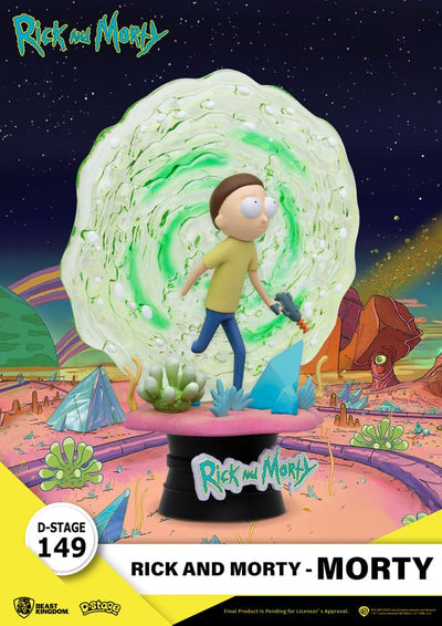 Rick &amp; Morty D-Stage PVC Diorama Morty 14 cm