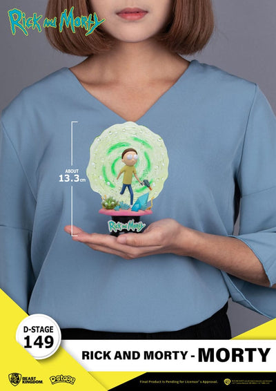 Rick &amp; Morty D-Stage PVC Diorama Morty 14 cm