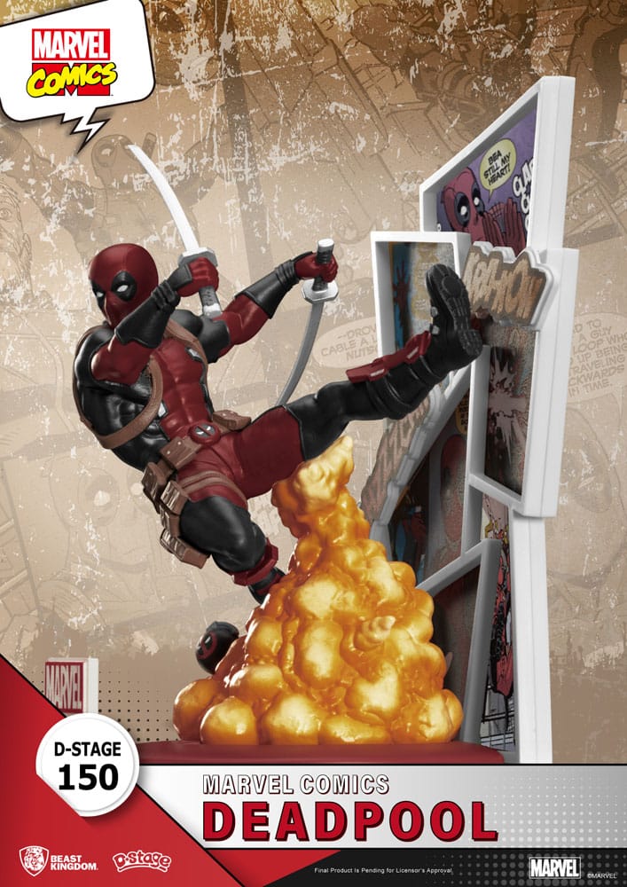 Marvel D-Stage PVC Diorama Deadpool 16 cm