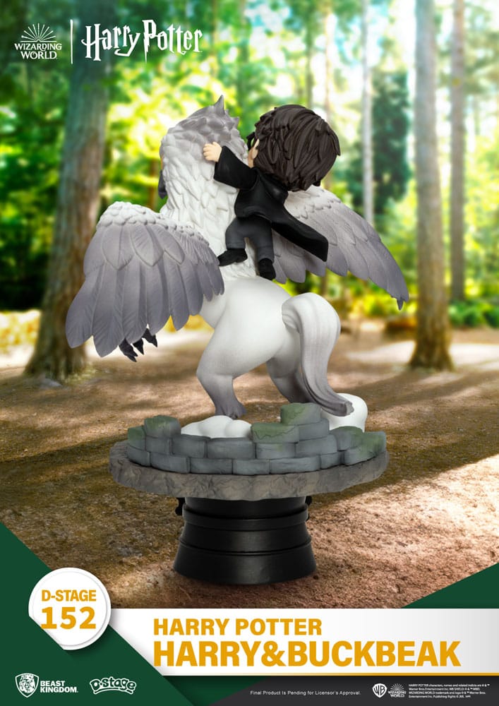 Harry Potter D-Stage PVC Diorama Harry & Buckbeak 16 cm