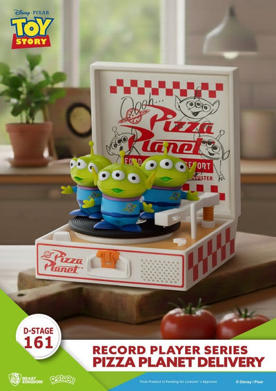 Toy Story Record Player Series PVC figure Pizza Planet Delivery 12 cm