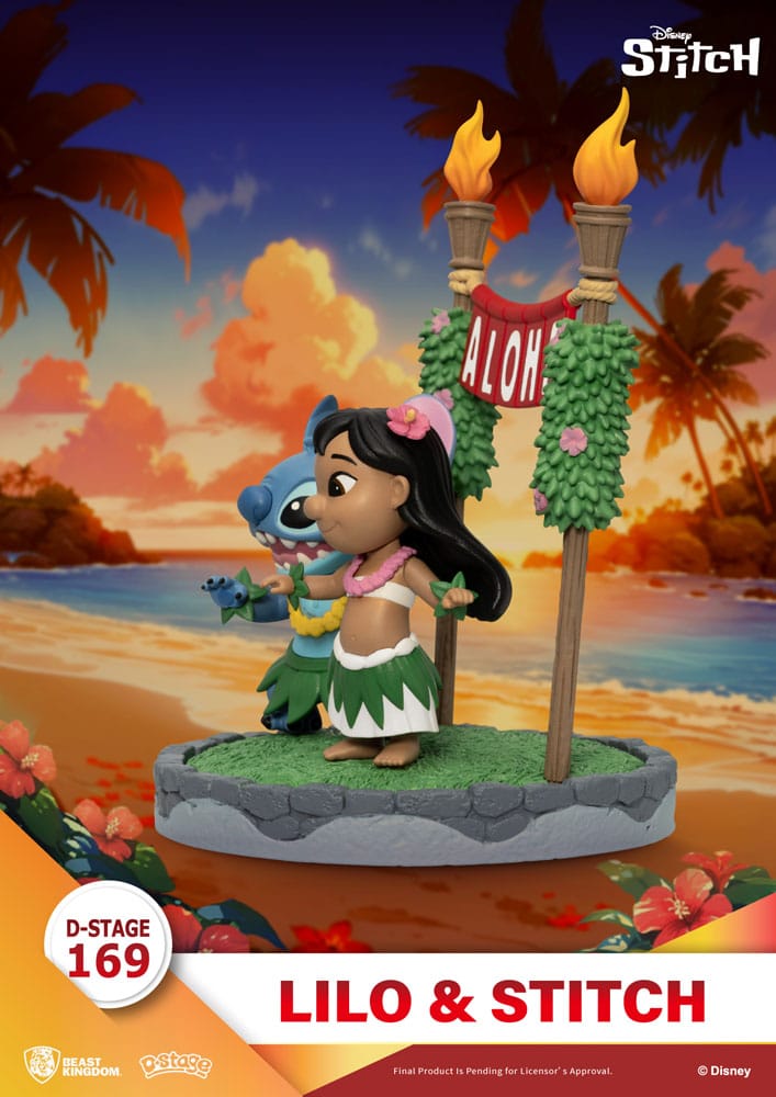 Lilo & Stitch D-Stage PVC Diorama Lilo & Stitch 16 cm