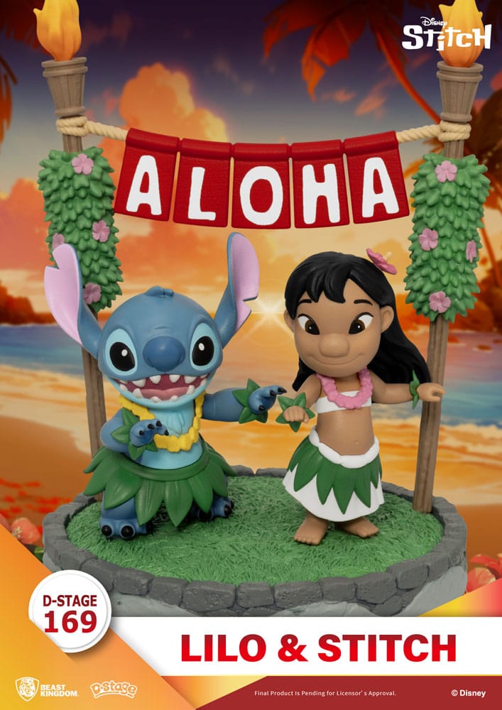 Lilo & Stitch D-Stage PVC Diorama Lilo & Stitch 16 cm