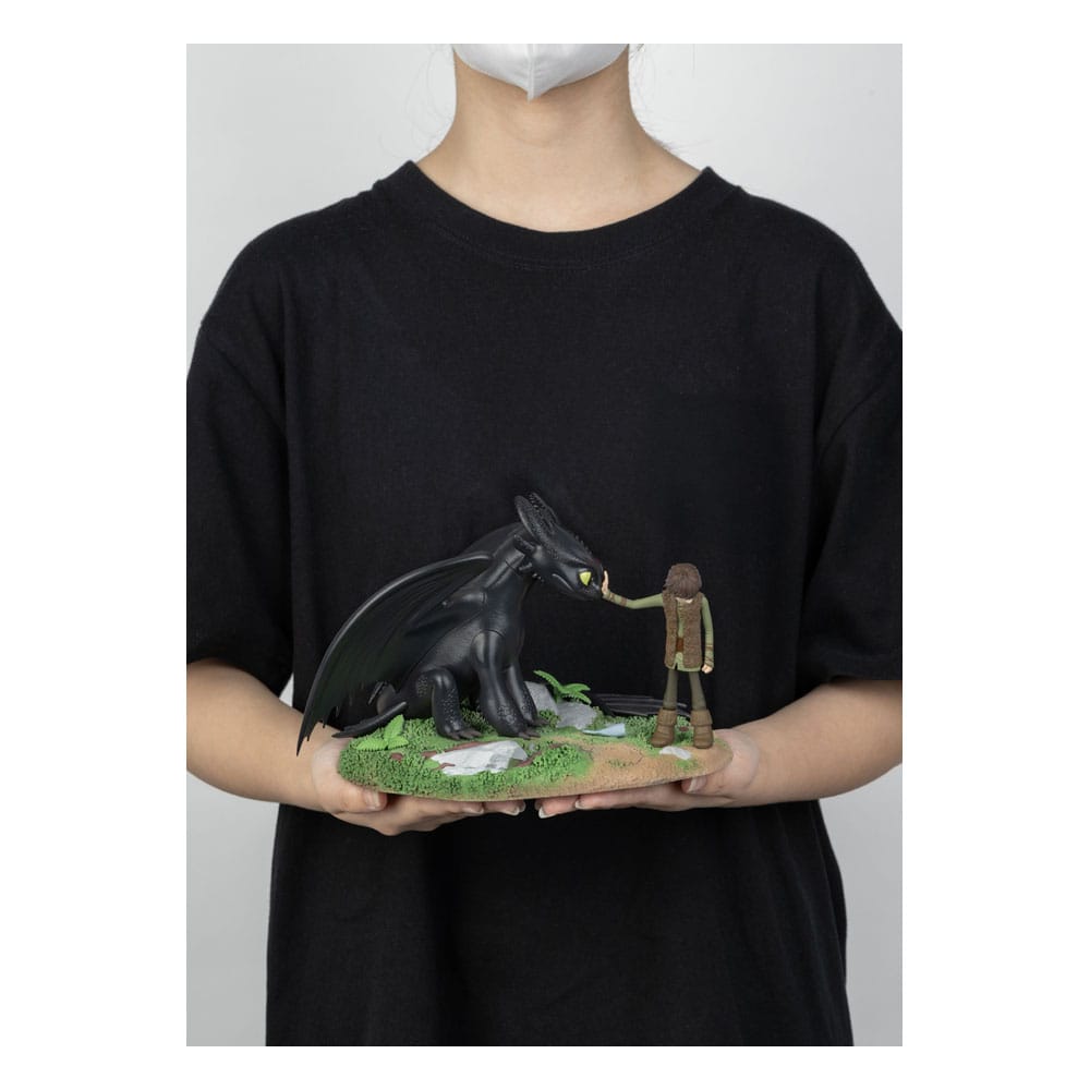 Dragons D-Stage PVC Diorama Toothless &amp; Hiccup 15 cm