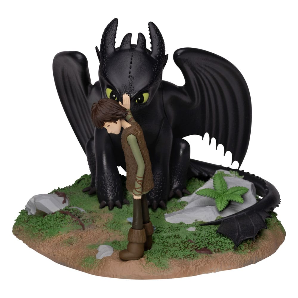 Dragons D-Stage PVC Diorama Toothless &amp; Hiccup 15 cm