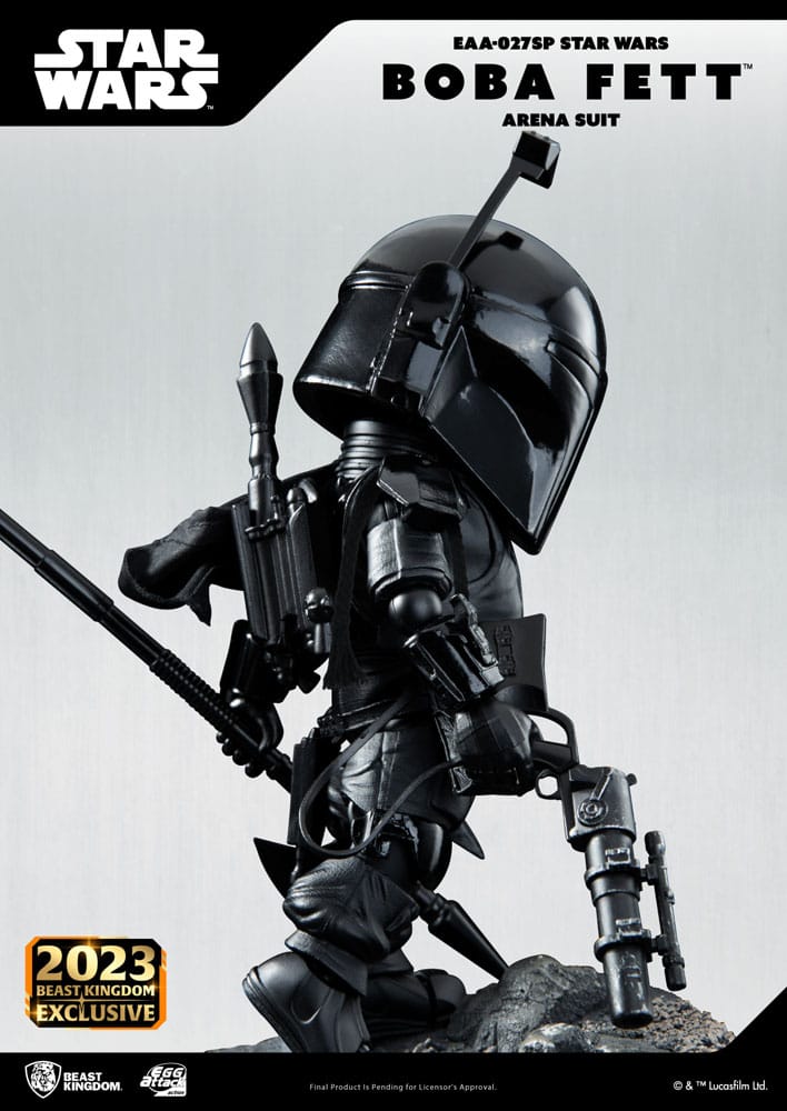 Star Wars Egg Attack Statue Boba Fett Arena Suit 17 cm