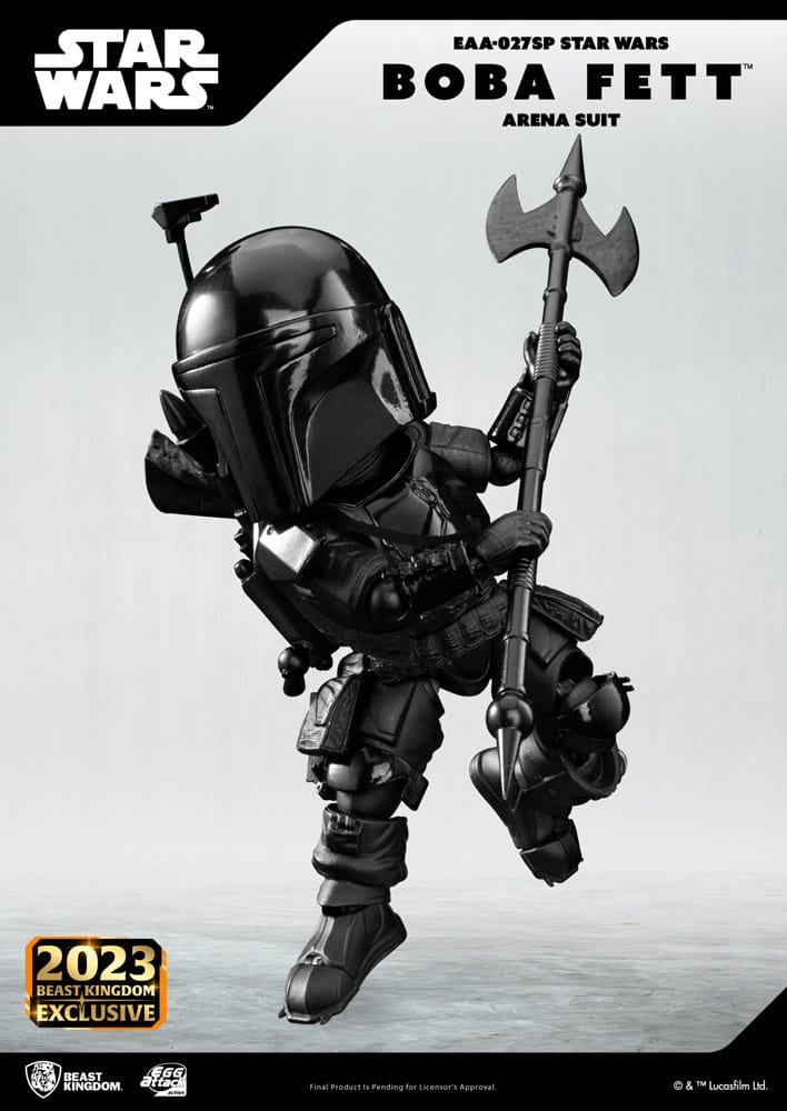 Star Wars Egg Attack Statue Boba Fett Arena Suit 17 cm