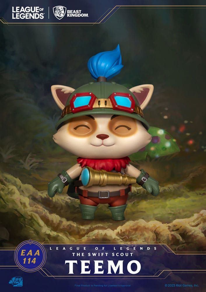 League of Legends Egg Attack Figure The Swift Scout Teemo 12cm