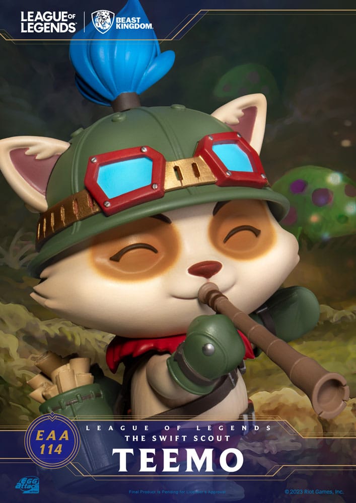 League of Legends Egg Attack Figure The Swift Scout Teemo 12cm