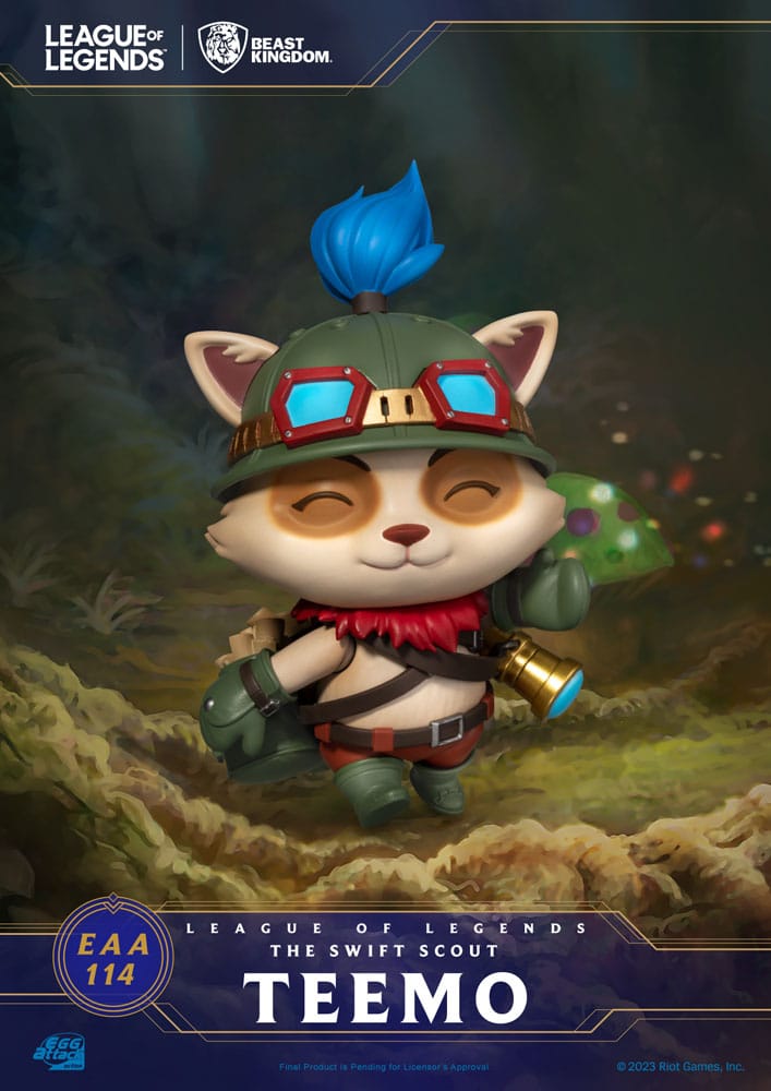 League of Legends Egg Attack Figure The Swift Scout Teemo 12cm