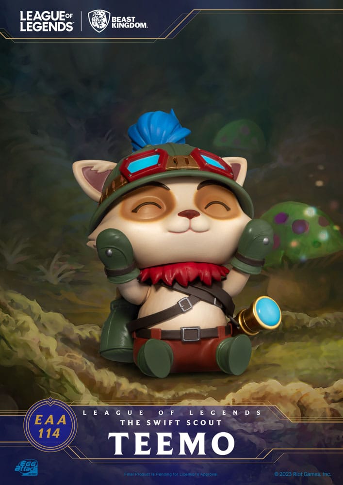 League of Legends Egg Attack Figure The Swift Scout Teemo 12cm