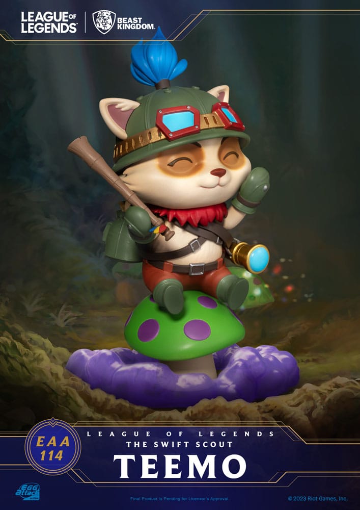 League of Legends Egg Attack Figure The Swift Scout Teemo 12cm