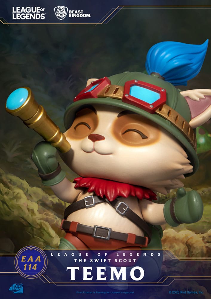 League of Legends Egg Attack Figure The Swift Scout Teemo 12cm