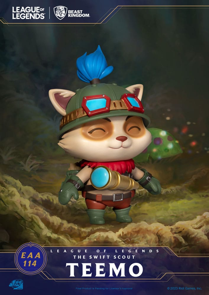 League of Legends Egg Attack Figure The Swift Scout Teemo 12 cm