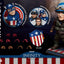 Captain America: The First Avenger Egg Attack Action Action Figure Captain America DX Version 17 cm