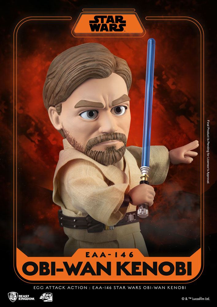 Star Wars Egg Attack Action Figure Obi-Wan Kenobi 16 cm