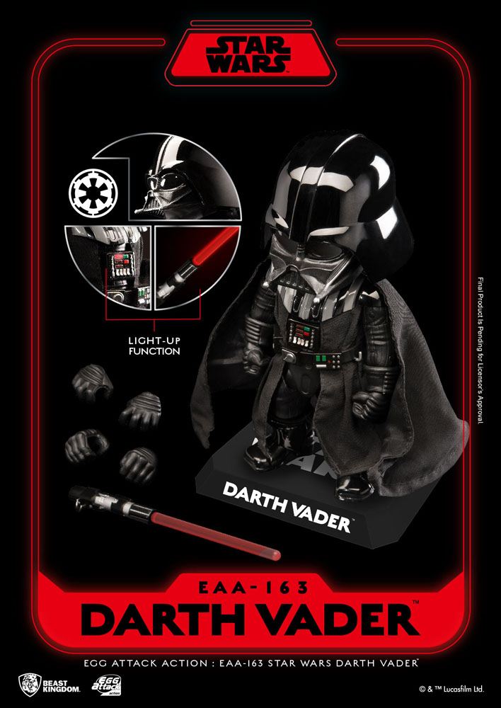 Star Wars Egg Attack Action Figure Darth Vader 16 cm