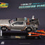 Back to the Future Egg Attack Floating Statue Back to the Future II DeLorean Deluxe Version heo EU Exclusive 20 cm