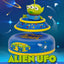 Toy Story Egg Attack Floating Model Alien UFO 6 cm