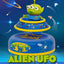 Toy Story Egg Attack Floating Model Alien UFO 6 cm