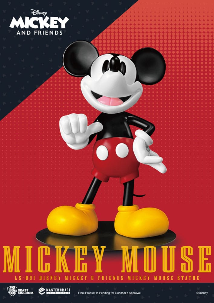 Disney Life-Size Statue Mickey Mouse 101 cm