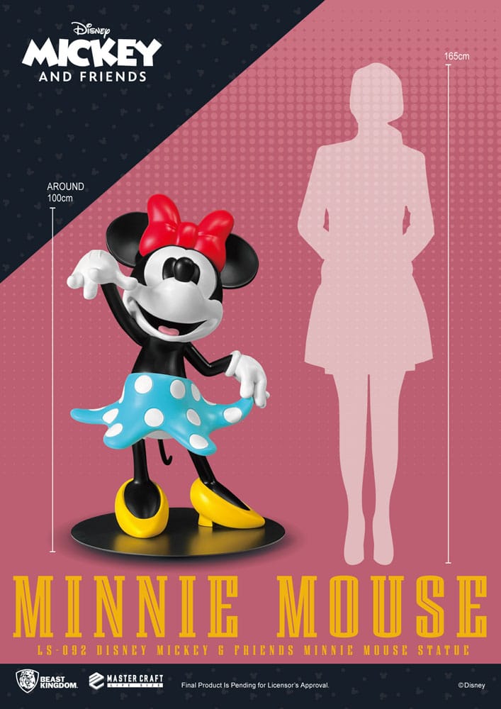 Disney Life-Size Statue Minnie Mouse 104 cm