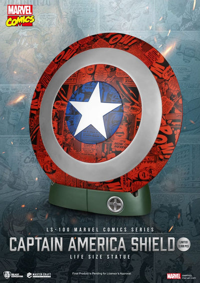 Marvel Comics PVC Captain America Shield Life Size Statue 64 cm