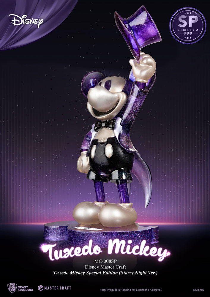 Mickey Mouse Master Craft Statue 1/4 Tuxedo Mickey Special Edition Starry Night Ver. 47 cm